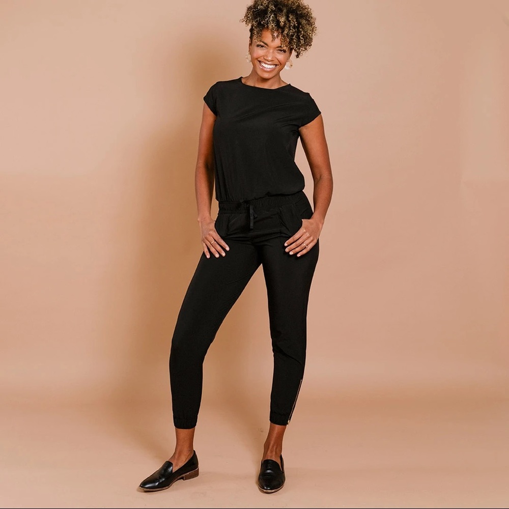ALBION Black Jumpsuit XS